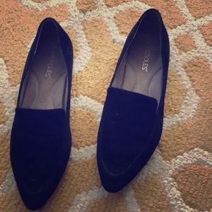 Black aerosoles loafers size 8